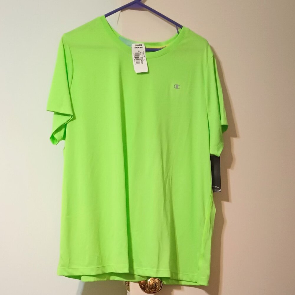 NWT ~ Champion's Vapor Performance Unisex Athletic Crew Tee (Size: 2XL)